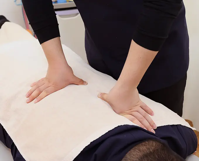 サニタ鍼灸整骨院 いすみ店 施術の様子